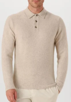 FILIPPO DE LAURENTIIS trui polo ml beige Online