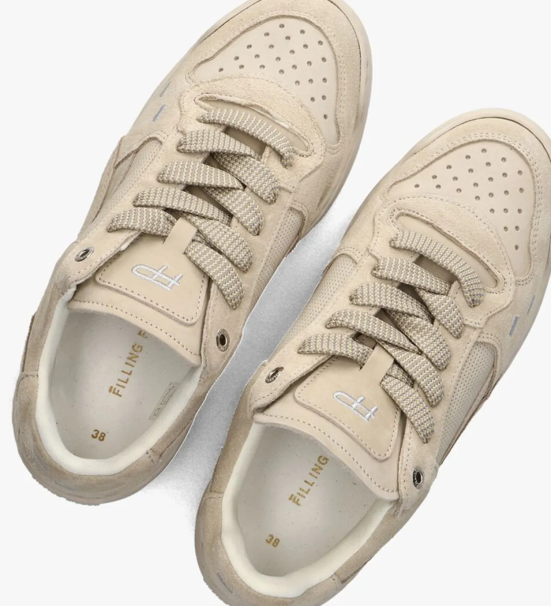 FILLING PIECES sneakers avenue suede beige