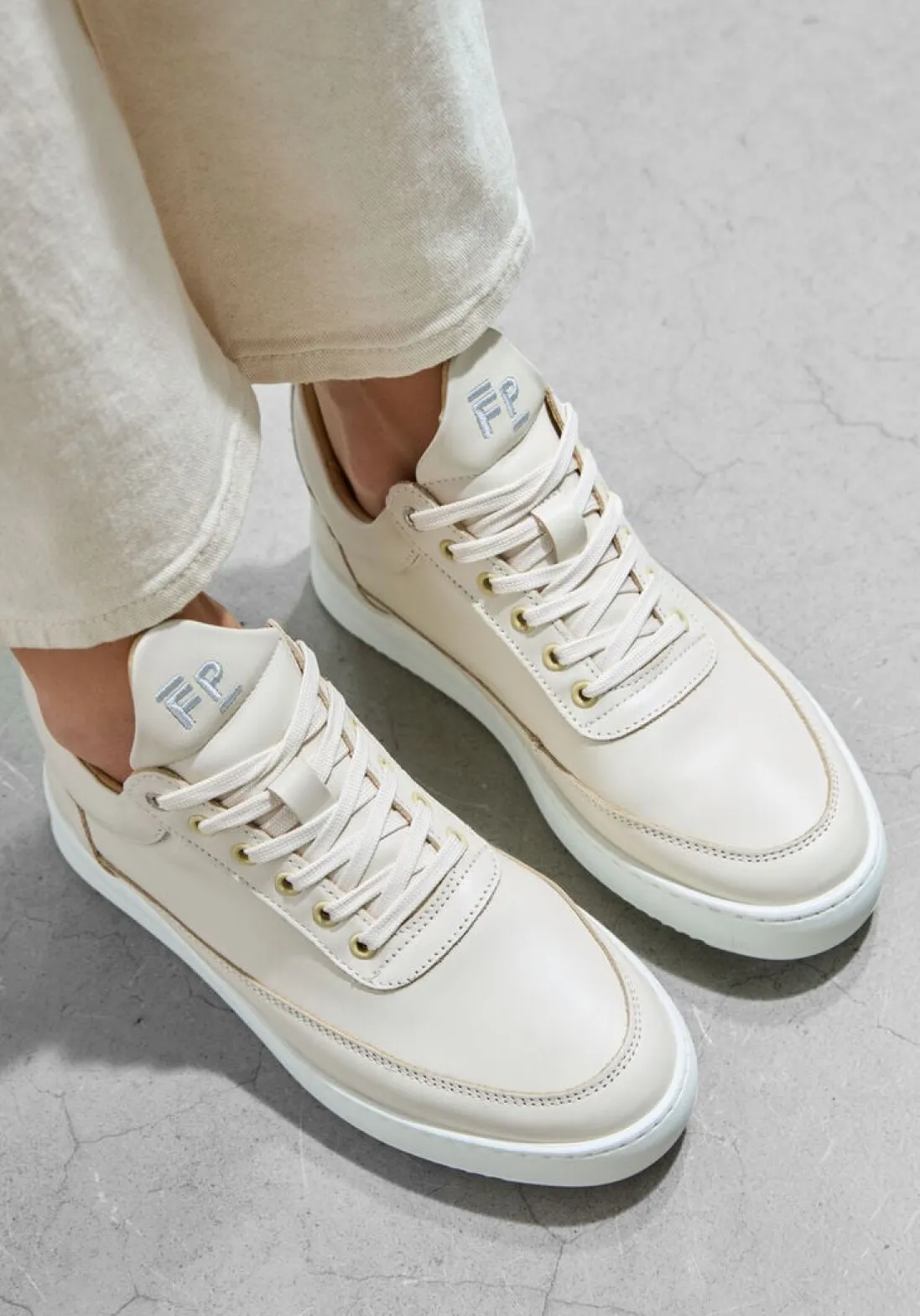 FILLING PIECES sneakers low top element beige Outlet