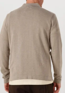 FILLING PIECES trui knit dress shirt beige Hot