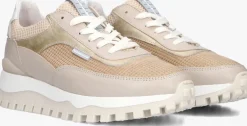 FLORIS VAN BOMMEL lage sneakers sfw-10100 grommi beige Outlet