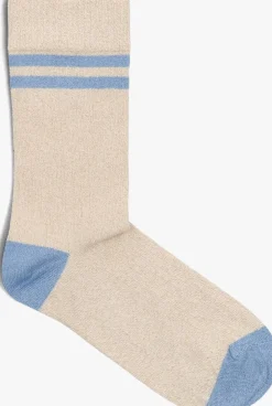 FLORIS VAN BOMMEL sokken sporti beige Clearance