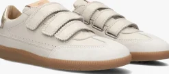 FRED DE LA BRETONIERE lage sneakers pearl valencia leather beige Hot
