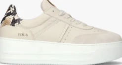 FRED DE LA BRETONIERE lage sneakers vajen babs beige Clearance