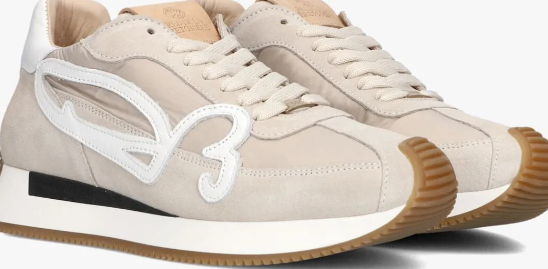 FRED DE LA BRETONIERE lage sneakers yentl sign beige Outlet