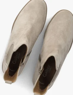 GABOR chelsea boots 051 beige Clearance