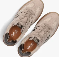 GABOR lage sneakers 475.1 beige Outlet