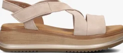 GABOR platte sandalen 746 beige Clearance