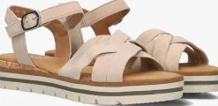 GABOR platte sandalen 083.3 beige Discount