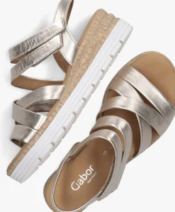 GABOR sandalen met hak 702.2 beige New