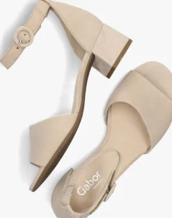 GABOR sandalen met hak 902 beige Discount