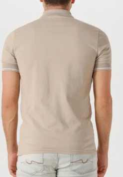 GENTI polo polo 3 button ss j2001-1212 beige Clearance