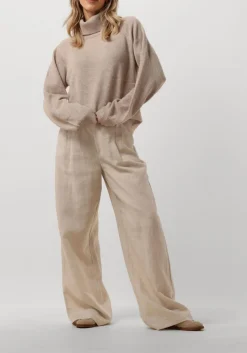 GESTUZ trui manzigz wool rollneck beige Discount