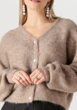 GESTUZ vest sanagz cardigan beige Hot