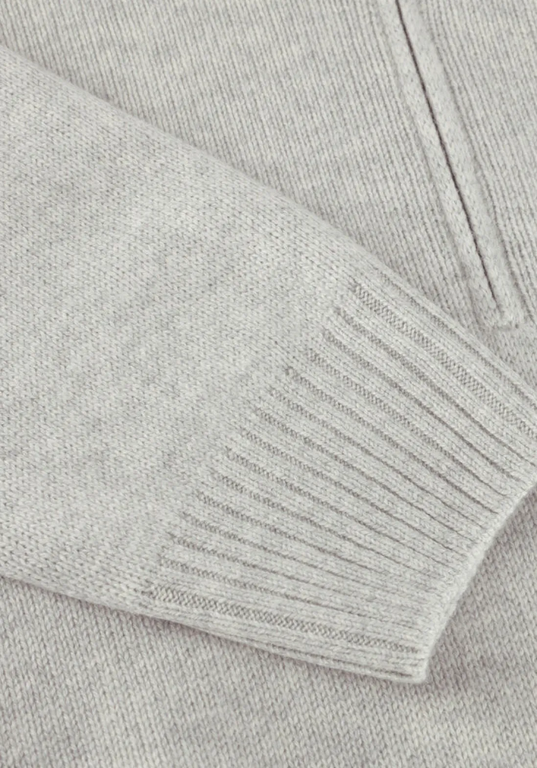 GRAN SASSO trui mock zip beige New