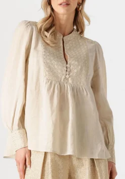 GREEK ARCHAIC KORI blouses 440645 beige Clearance