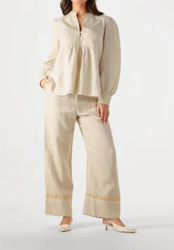 GREEK ARCHAIC KORI blouses 440645 beige Clearance