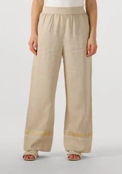 GREEK ARCHAIC KORI wijde broek 210624 beige Online