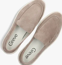 GREVE lage sneakers wave beige New