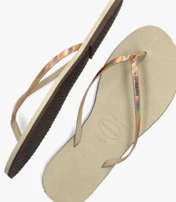 HAVAIANAS teenslippers you metallic beige Online