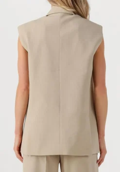HERSKIND gilet averill vest beige Outlet