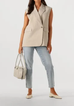 HERSKIND gilet averill vest beige Outlet
