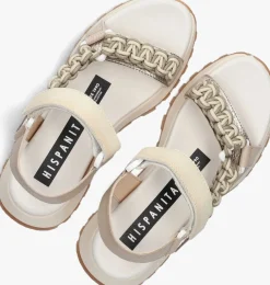 HISPANITAS platte sandalen hv253898 beige