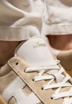 HOGAN lage sneakers cool allacciato h beige Best