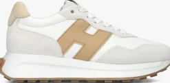 HOGAN lage sneakers h641 allacciato beige Outlet