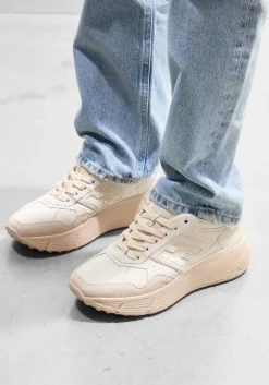 HOGAN lage sneakers h669 allacciato h beige Best