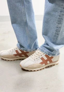 HOGAN lage sneakers h671 allacciato beige Hot