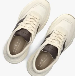 HOGAN lage sneakers h669 allacciato h beige Sale