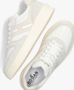 HOGAN lage sneakers h630 allaciato beige Sale