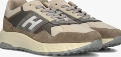 HOGAN lage sneakers hyperlight allacciato h beige Outlet