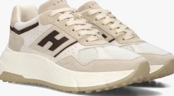 HOGAN lage sneakers h669 allacciato h beige Outlet