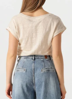 JANICE top rick beige