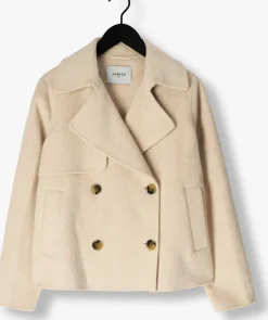 JANICE trenchcoats jean beige