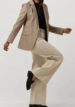 MOS MOSH wide jeans colette shimmer pants beige Hot