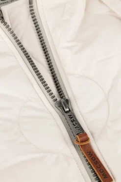 MOSCOW gewatteerde jas 07-08-swags beige New