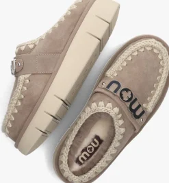 MOU instappers bounce clog beige Hot