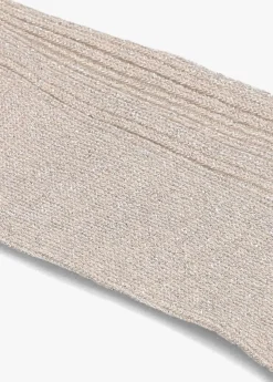 MP DENMARK sokken julia glitter beige Hot