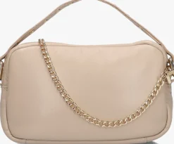 NÚNOO núnoo schoudertas helena puffed sheep beige Outlet