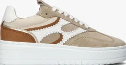 NOTRE-V lage sneakers anemone-63 beige