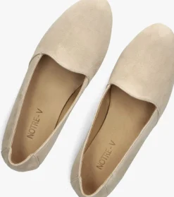 NOTRE-V loafers 11869 beige Hot