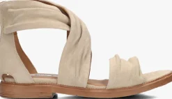 NOTRE-V platte sandalen 1gamba102 beige Hot