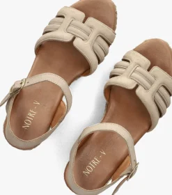 NOTRE-V sandalen met hak as-14372 beige New