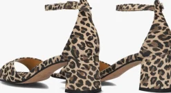 NOTRE-V sandalen met hak 46654 beige Clearance