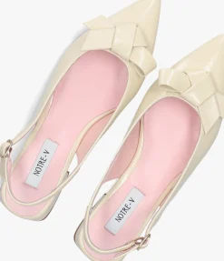 NOTRE-V slingbacks 2349ml beige Discount