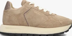 NUBIKK lage sneakers rose nomad fur beige