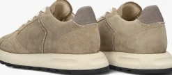 NUBIKK lage sneakers rose nomad fur beige